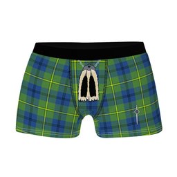 ScotsTee Shop Scottish Johnston Ancient Clan Highland Kilt Sporran Tartan Boxer Briefs