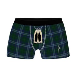 ScotsTee Shop Scottish Jones of Wales Clan Highland Kilt Sporran Tartan Boxer Briefs