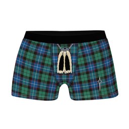 ScotsTee Shop Scottish Hunter Ancient Clan Highland Kilt Sporran Tartan Boxer Briefs