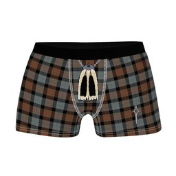 ScotsTee Shop Scottish Gunn Weathered Clan Highland Kilt Sporran Tartan Boxer Briefs