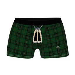 ScotsTee Shop Scottish Forbes 1842 Clan Highland Kilt Sporran Tartan Boxer Briefs