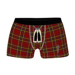 ScotsTee Shop Scottish Glennie Clan Highland Kilt Sporran Tartan Boxer Briefs