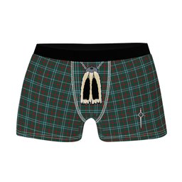 ScotsTee Shop Scottish Dundee Green Clan Highland Kilt Sporran Tartan Boxer Briefs
