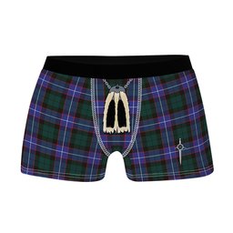ScotsTee Shop Scottish Hunter Modern Clan Highland Kilt Sporran Tartan Boxer Briefs
