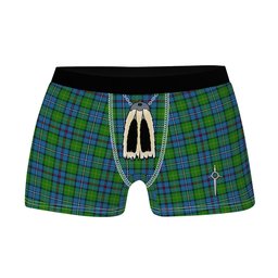 ScotsTee Shop Scottish Hosey Clan Highland Kilt Sporran Tartan Boxer Briefs