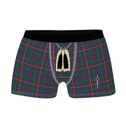 ScotsTee Shop Scottish Hyndman Clan Highland Kilt Sporran Tartan Boxer Briefs