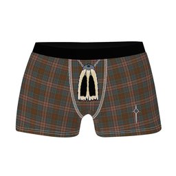 ScotsTee Shop Scottish Kennedy Weathered Clan Highland Kilt Sporran Tartan Boxer Briefs