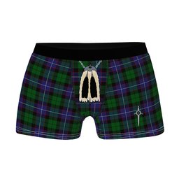 ScotsTee Shop Scottish Galbraith Clan Highland Kilt Sporran Tartan Boxer Briefs