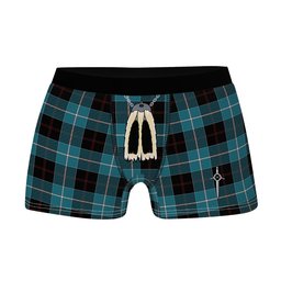 ScotsTee Shop Scottish Dunlop Ancient Clan Highland Kilt Sporran Tartan Boxer Briefs