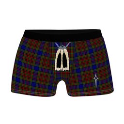 ScotsTee Shop Scottish Highfield Clan Highland Kilt Sporran Tartan Boxer Briefs