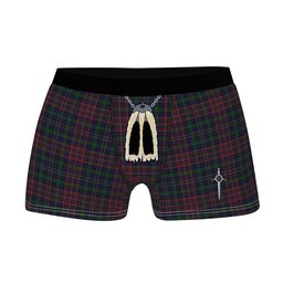 ScotsTee Shop Scottish Jrgensen of Taasingee Clan Highland Kilt Sporran Tartan Boxer Briefs