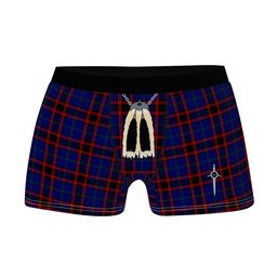 ScotsTee Shop Scottish Hume Modern Clan Highland Kilt Sporran Tartan Boxer Briefs