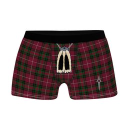 ScotsTee Shop Scottish Hunter of Bute Clan Highland Kilt Sporran Tartan Boxer Briefs