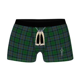 ScotsTee Shop Scottish Hope Vere Clan Highland Kilt Sporran Tartan Boxer Briefs