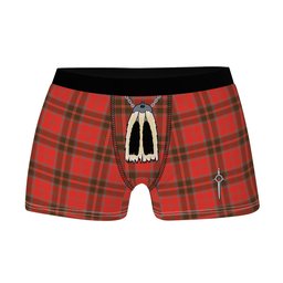 ScotsTee Shop Scottish Grant Weathered Clan Highland Kilt Sporran Tartan Boxer Briefs