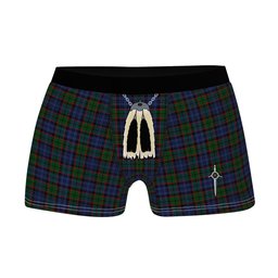ScotsTee Shop Scottish Fletcher Clan Highland Kilt Sporran Tartan Boxer Briefs