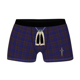 ScotsTee Shop Scottish Elliot Clan Highland Kilt Sporran Tartan Boxer Briefs