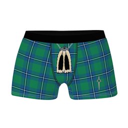ScotsTee Shop Scottish Irvine Ancient Clan Highland Kilt Sporran Tartan Boxer Briefs