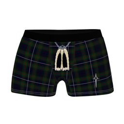 ScotsTee Shop Scottish Humphries Clan Highland Kilt Sporran Tartan Boxer Briefs