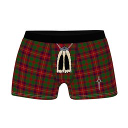 ScotsTee Shop Scottish Geddes Clan Highland Kilt Sporran Tartan Boxer Briefs