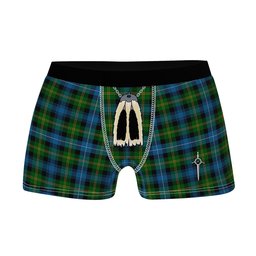 ScotsTee Shop Scottish Dyce Clan Highland Kilt Sporran Tartan Boxer Briefs