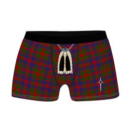 ScotsTee Shop Scottish Gow Clan Highland Kilt Sporran Tartan Boxer Briefs