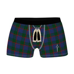 ScotsTee Shop Scottish Ferguson 1819 Clan Highland Kilt Sporran Tartan Boxer Briefs