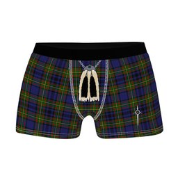 ScotsTee Shop Scottish Gillies 1 Clan Highland Kilt Sporran Tartan Boxer Briefs