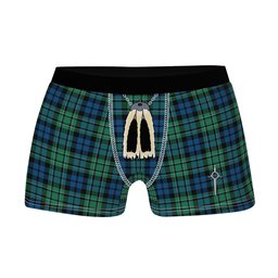 ScotsTee Shop Scottish MacCallum Ancient SC Clan Highland Kilt Sporran Tartan Boxer Briefs