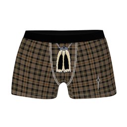 ScotsTee Shop Scottish MacKenzie Hunting Clan Highland Kilt Sporran Tartan Boxer Briefs