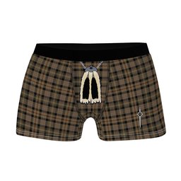 ScotsTee Shop Scottish MacKenzie Hunting Clan Highland Kilt Sporran Tartan Boxer Briefs