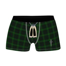ScotsTee Shop Scottish MacAulay Hunting Clan Highland Kilt Sporran Tartan Boxer Briefs