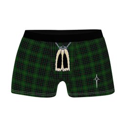 ScotsTee Shop Scottish MacAulay Hunting Clan Highland Kilt Sporran Tartan Boxer Briefs