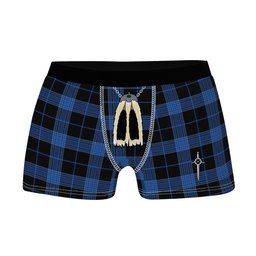 ScotsTee Shop Scottish Lynn Clan Highland Kilt Sporran Tartan Boxer Briefs
