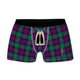 ScotsTee Shop Scottish MacArthur Milton Clan Highland Kilt Sporran Tartan Boxer Briefs
