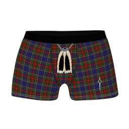 ScotsTee Shop Scottish MacBeth Clan Highland Kilt Sporran Tartan Boxer Briefs