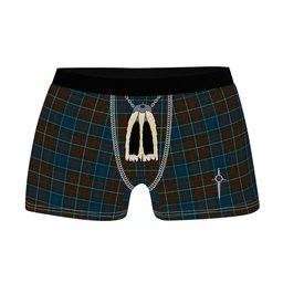 ScotsTee Shop Scottish MacConnell Clan Highland Kilt Sporran Tartan Boxer Briefs