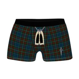 ScotsTee Shop Scottish MacConnell Clan Highland Kilt Sporran Tartan Boxer Briefs