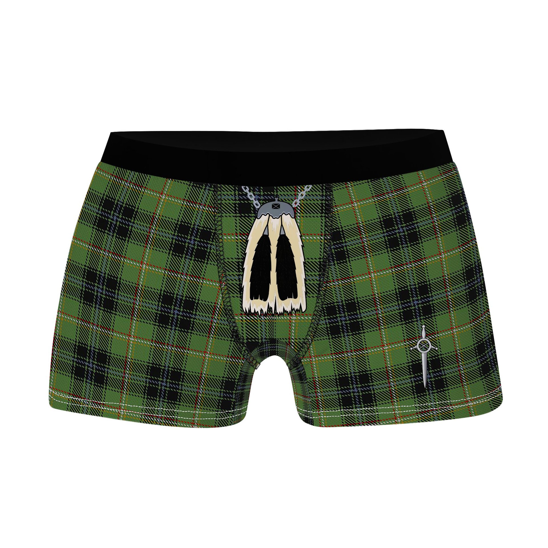 ScotsTee Shop Scottish Lorne Marquis of Clan Highland Kilt Sporran Tartan Boxer Briefs