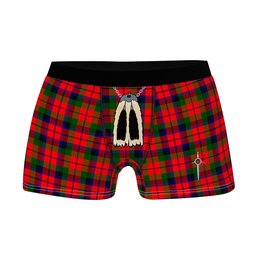 ScotsTee Shop Scottish Macnaghten Modern Clan Highland Kilt Sporran Tartan Boxer Briefs