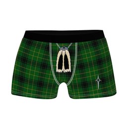 ScotsTee Shop Scottish MacArthur Highland Clan Highland Kilt Sporran Tartan Boxer Briefs