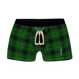 ScotsTee Shop Scottish MacArthur Highland Clan Highland Kilt Sporran Tartan Boxer Briefs