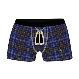 ScotsTee Shop Scottish Knox 2 Clan Highland Kilt Sporran Tartan Boxer Briefs