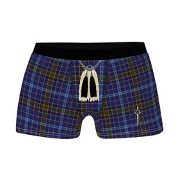 ScotsTee Shop Scottish Knox 2 Clan Highland Kilt Sporran Tartan Boxer Briefs