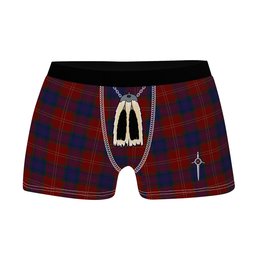 ScotsTee Shop Scottish MacEdward MacGregor Hastie Clan Highland Kilt Sporran Tartan Boxer Briefs