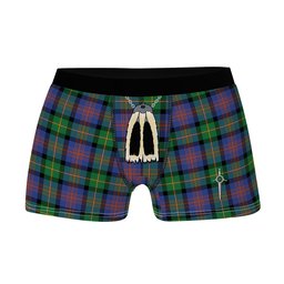 ScotsTee Shop Scottish Logan Ancient Clan Highland Kilt Sporran Tartan Boxer Briefs