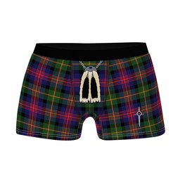 ScotsTee Shop Scottish Logan Modern Clan Highland Kilt Sporran Tartan Boxer Briefs