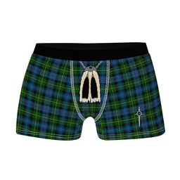 ScotsTee Shop Scottish MacLeod of Skye Clan Highland Kilt Sporran Tartan Boxer Briefs