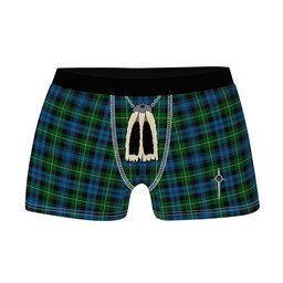 ScotsTee Shop Scottish Lamont Clan Highland Kilt Sporran Tartan Boxer Briefs