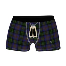 ScotsTee Shop Scottish Lysaght Hunting Clan Highland Kilt Sporran Tartan Boxer Briefs